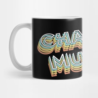 Charlie Murphy Retro Typography Faded Style Mug